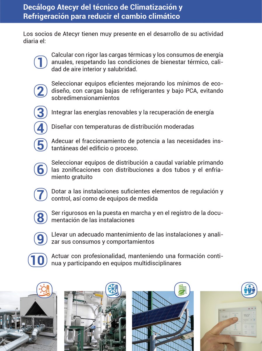 Atecyr's tweet photo. Ayúdanos a conocer cuál es el grado de compromiso de los técnicos del sector de la Climatización y la Refrigeración con el cambio climático. Serán apenas un par de minutos ¡Te agradecemos tu tiempo de antemano!

Participa en la consulta: https://t.co/khydojEEpa https://t.co/SnEUuXGTIf