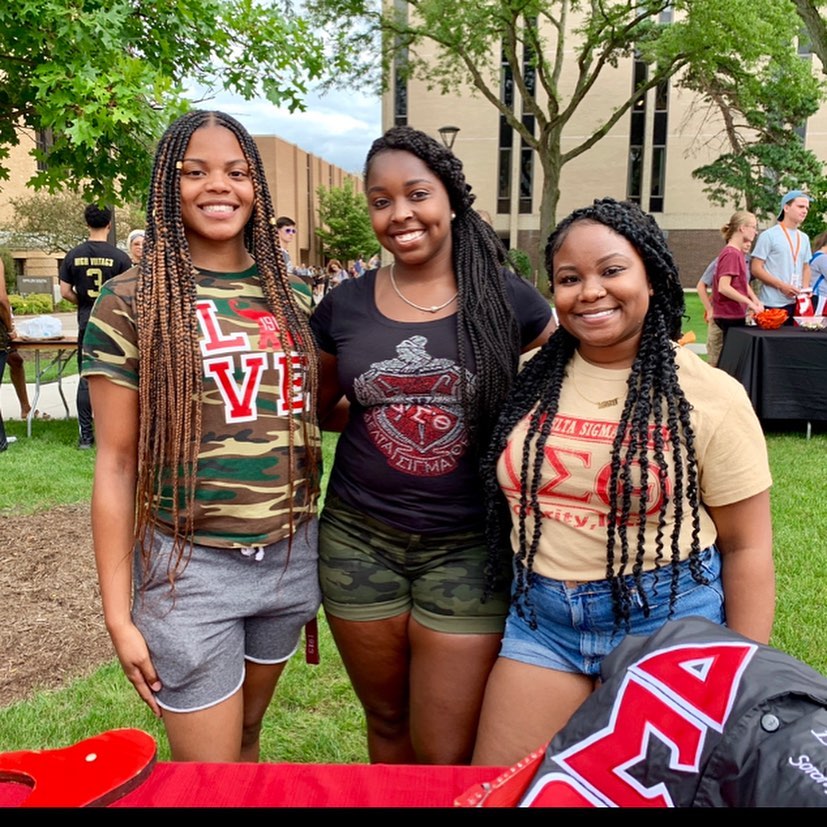 Happy Founders Day to the women of Delta Sigma Theta Sorority, Incorporated and special shoutout to our very own chapter <a href="/dst_eo1965/">EO Chapter of DST</a> and all affiliated staff on campus! 🧡🦅