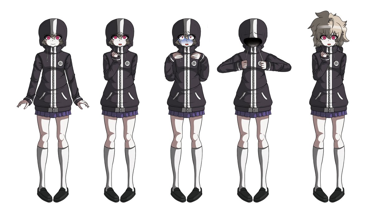 Danganronpa sprites
