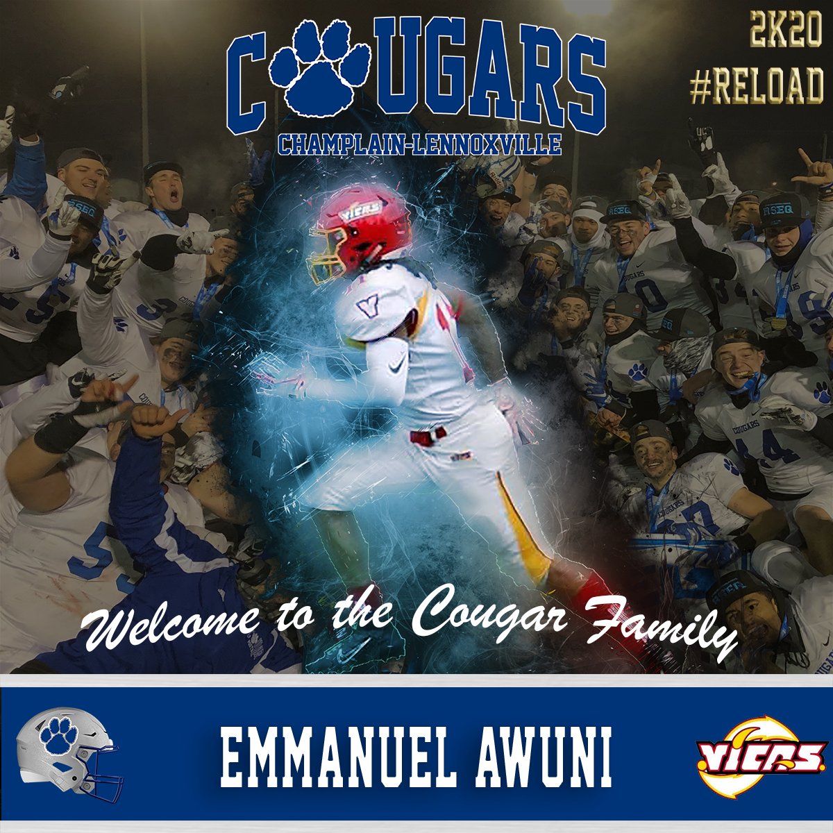 Champlain Cougars Athletics tweet media
