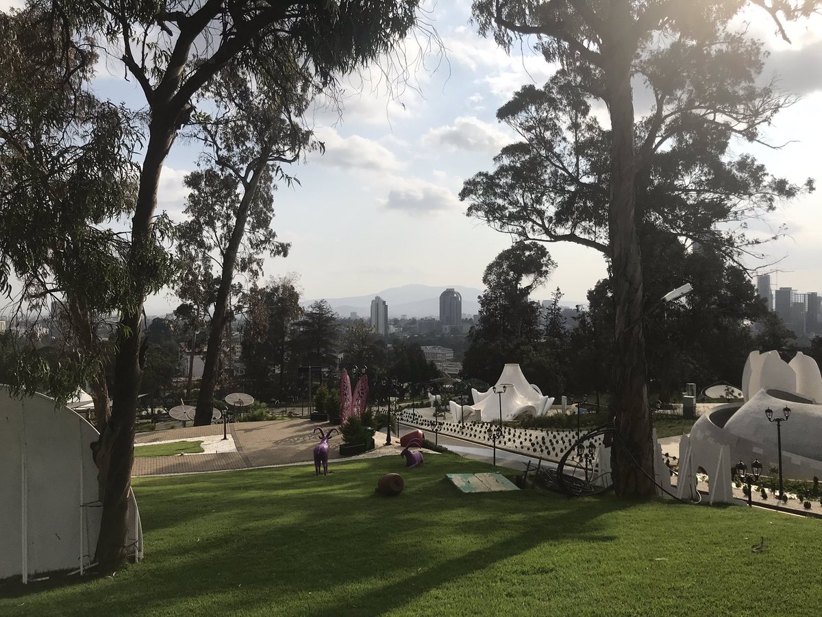 Howdy from Addis Ababa!

Enormously friendly. Massive economic and political change underway. Historic elections just around the corner...
