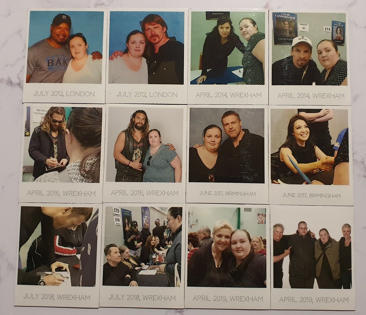 StargateZone's tweet photo. I'm 35 today &amp; to celebrate I thought I'd share some photos that I had with Stargate stars! I've never shared them properly because I look terrible, I was so anxious. But hey, mid-life crisis is near so might as well lol Just to put the cherry on the cake I'd like New Stargate! https://t.co/OT3JDseoQG