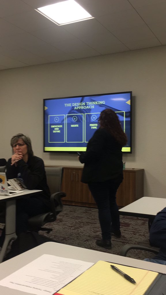 jehoyle's tweet photo. Session I: Design Thinking  @SparkTAMU https://t.co/O9b0OHBNHz
