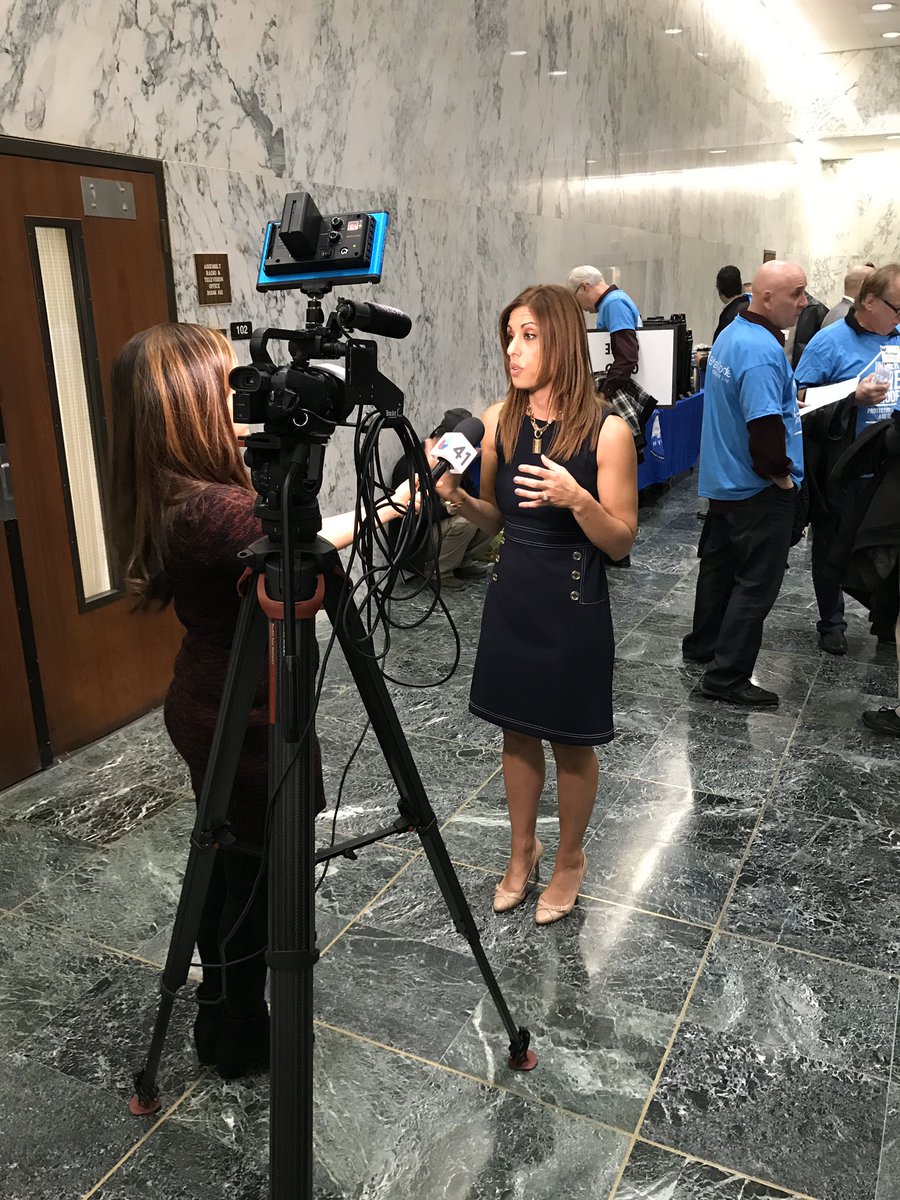 underoneroofny's tweet photo. We’re here and we will be heard! 🎥@Jaimemichelle6 being interviewed today for the #underoneroofny Lobby day! https://t.co/Y9Ag2cGlGl