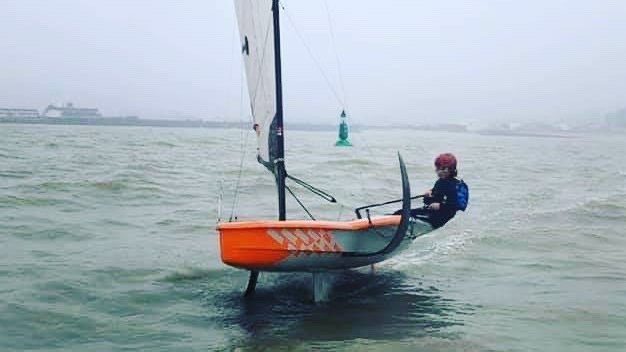 Thomas Proust is sailing our Aeronamics Flo1 at <a href="/ProustSailing/">Eric Proust</a> in France. 
Do you want to try the Flo1 as well? Take your chance and get the foiling fever!