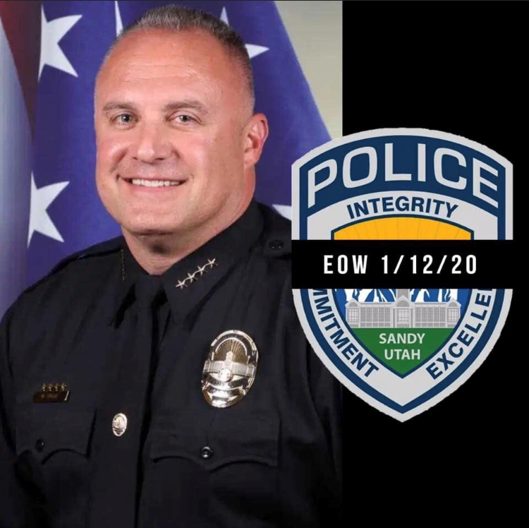 We are heartbroken about the death of our partner and friend, <a href="/sandycityutah/">Sandy City</a> Police Chief Bill O'Neal.  He was a dedicated public servant and it was a privilege and pleasure to work with him to provide the best possible service to the citizens of Sandy.  You will be missed.