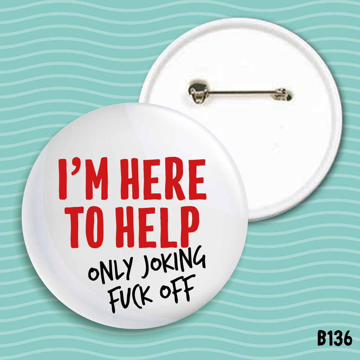 LoveLaylaDesign's tweet photo. Your new work badge?
Shop in bio 🛒 🎈 + Free P&P
#funnybadge #stationeryshop #funnygift #lovelayla #workbadge https://t.co/V0fUv3kwQw