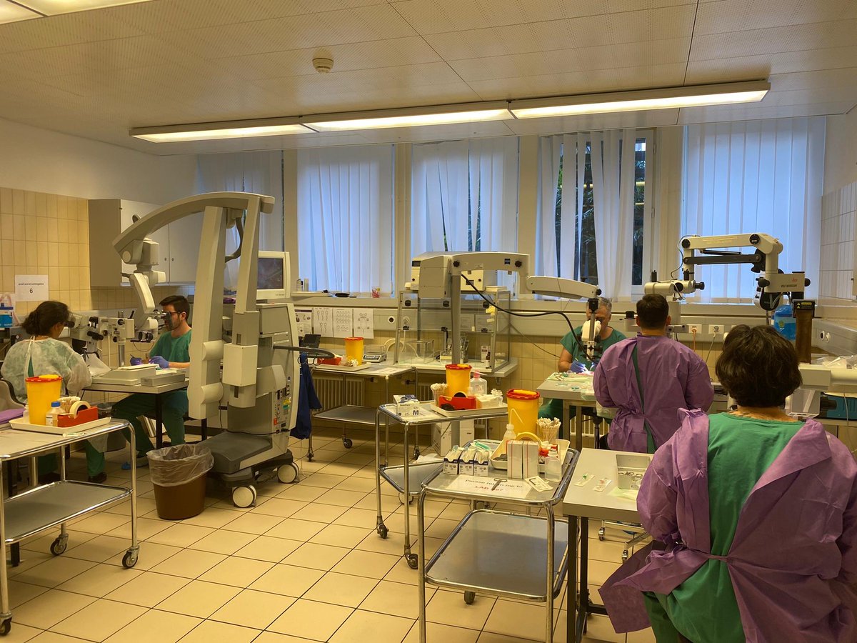 bypass2020's tweet photo. After #Bypass2020, the 1st Zurich Microsurgical Placenta Course was held at @Unispital_USZ under the lead of Dr G Esposito, Dr M Magaldi, and Prof L Regli. Young neurosurgeons from many countries participated, and it was a huge success.

#neurosurgery #bypass #placenta https://t.co/0S67yH1ayF