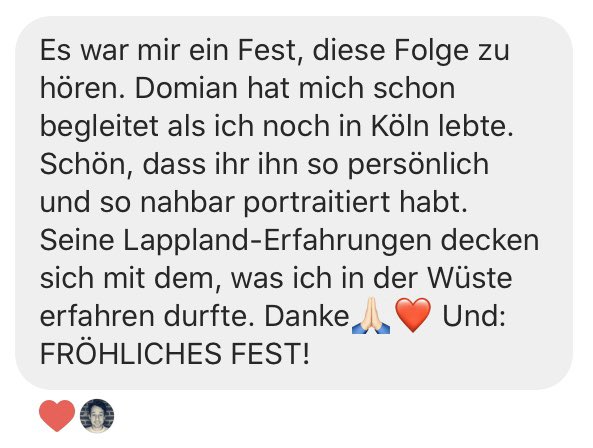 ❤️für euer Feedback. Wir freuen uns auch über jeden Kommentar bei iTunes und Co!