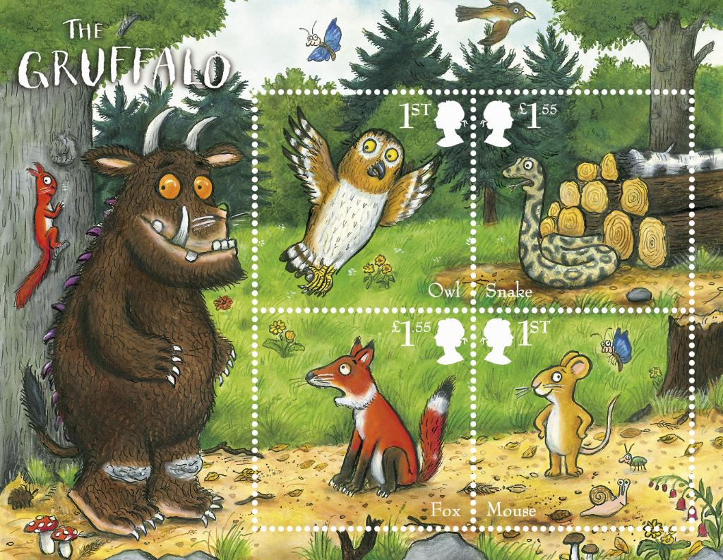 Gruffalo Stamp Collection 2019