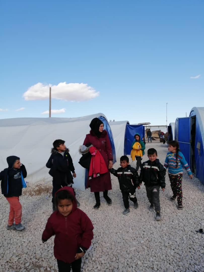 starrcongress's tweet photo. The children of #Serekaniye, now in #Washokani camp. In the cold, with low resources, still the camp has managed to arrange classes for them. But ask any child from Serekaniye and they will always say "I want to go home to my own house and my own school". https://t.co/kjha3wNQhI