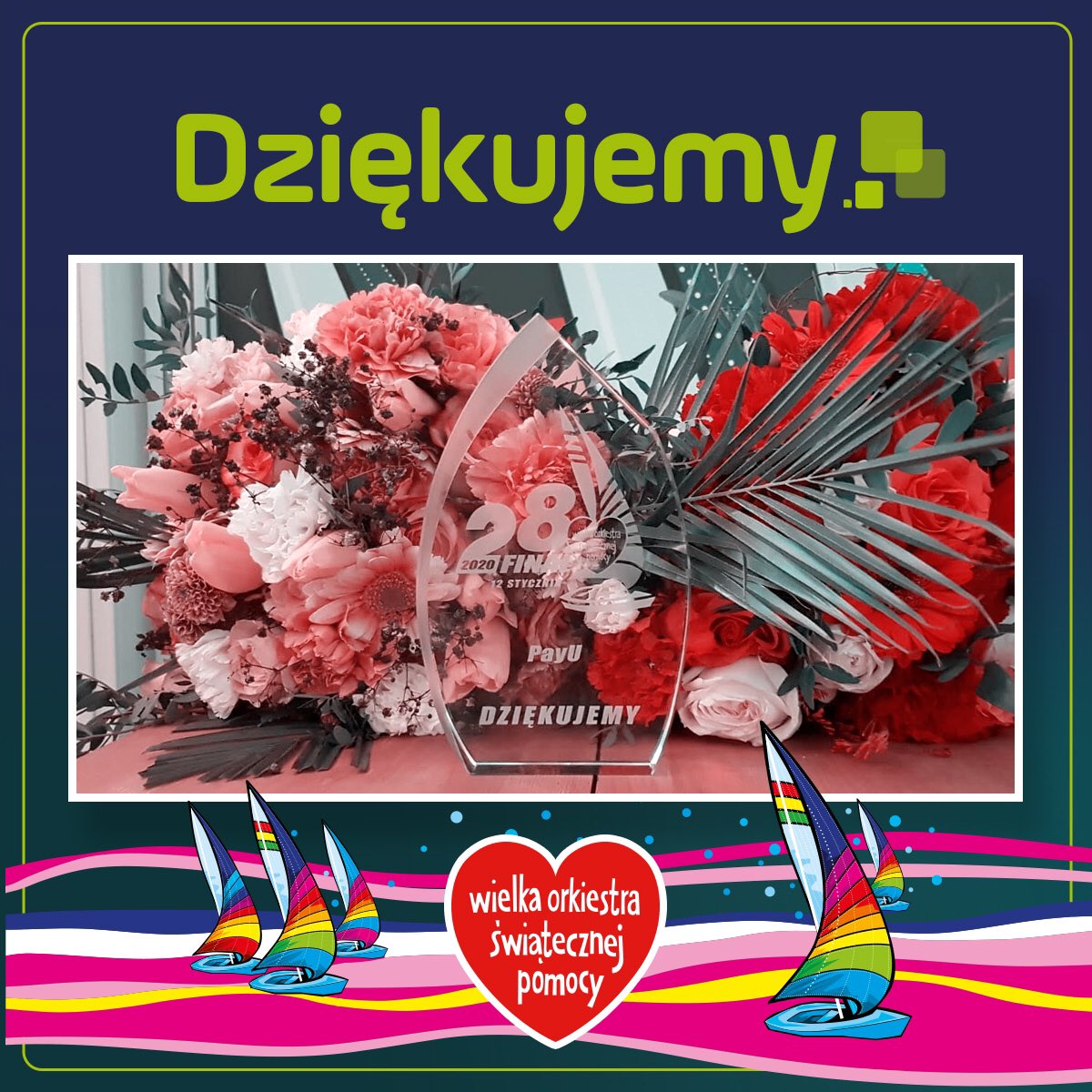 Kolejny piękny Finał WOŚP za nami! Znowu zrobiliśmy coś wielkiego! 👏👏 Team PayU dziękuje z całego 💓 wszystkim darczyńcom, którzy dołożyli się do zbiórek odbywających się w internecie. Jesteście wielcy! 😍#WOSP2020 #wspieramwosp #pomagamzpayu