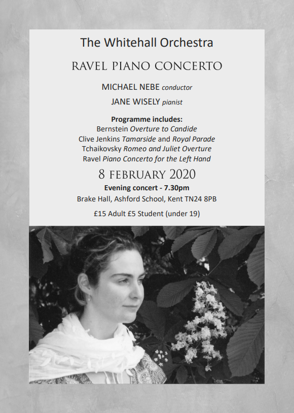 We're delighted to be hosting The Whitehall Orchestra with pianist and alumni Jane Wisely in just less than a month. Find out more about Jane, the Orchestra and how to purchase tickets here: hubs.ly/H0myp3g0
<a href="/whitehallorch/">The Whitehall Orchestra</a> <a href="/KMwhatson/">What's On</a> <a href="/KM_Ashford/">KM Ashford</a>