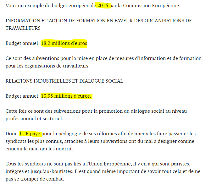 OL_C3307's tweet photo. #reformedesretraites #Syndicats #CES #Financement #DogmeEuropéiste #GOPE #PNR 

"Qui paye l'orchestre, commande la musique"...!
#CGT #FO #CFTD #CFTC #UNSA 

🔗https://t.co/ucAvqQD8Iy

#uprfact #UPR - 13 janvier 2020 https://t.co/iDzZGsQHz6