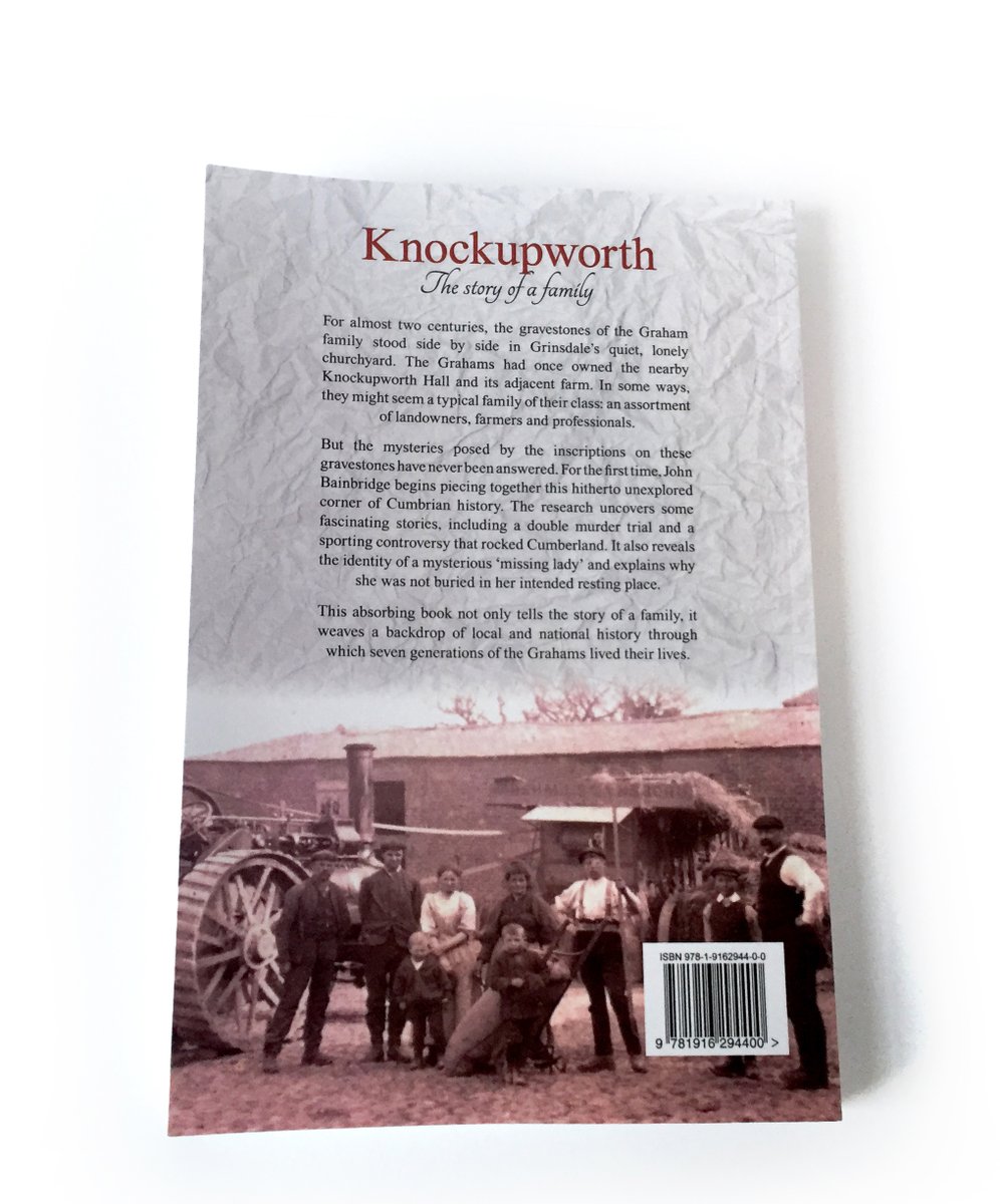 ScotforthBooks's tweet image. Fancy learning some more about Cumbrian history? Then check out @knockupworth's wonderful new book 📚, available to purchase now from kentigernpress.com. #selfpublishing #cumbria #localhistory #newbook