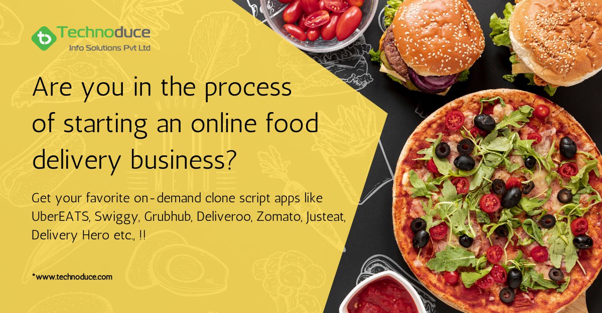 Technoduce's tweet photo. #Start your #online #food #delivery #business with our #clone #script
https://t.co/smEcAtq3lF
#technoduce #ubereatsclone #swiggyclone #grubhubclone #justeatclone #deliverooclone #zomatoclone #shopping #MondayMotivation #mondaythoughts #trending #onlineshopping #startups https://t.co/5j7cluKvGB