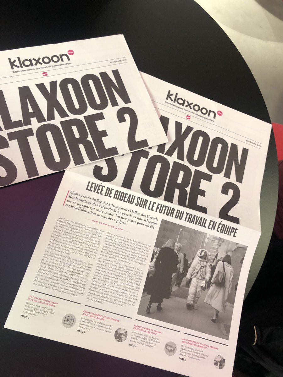 amina_bourguiba's tweet photo. Today🎈#workshop at #klaxoonstore @KlaxoonFR with the @allianzfrance #coach #community 

Interesting to see how to create new type of #collaboration &amp; to #dynamise team’s meeting https://t.co/DbaYxjaoCQ