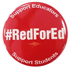 Don't forget to wear your RED today in support of our public education system. Blessings and safe travels to those headed to Tallahassee to rally for public education. #RedForEd #FundOurFutureFL