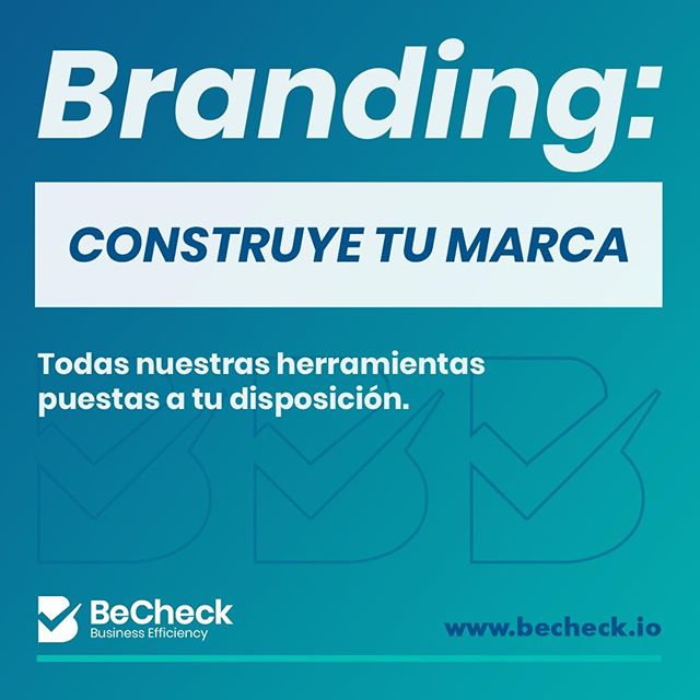 BeCheck_io's tweet image. Mostrar todas las cualidades que tiene una marca para diferenciarse de otras es vital en el desarrollo de la misma.⁣
⁣
Esto lo logramos a través del #branding.⁣
⁣
¿Tu negocio tiene un branding sólido y bien desarrollado?⁣
⁣
En #BeCheck te ayudamos... zpr.io/tmygV