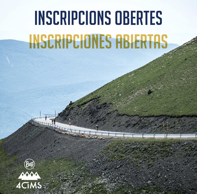 INSCRIPCIONS OBERTES!!!🔥
Ens veiem el dia 5 de juliol per viure el #realcycling a la clàssica dels Pirineus.
——
INSCRIPCIONES ABIERTAS!!🔥
Nos vemos el día 5 de julio para vivir el #realcycling en la clásica de los Pirineos.
#Realcycling
bit.ly/Inscripciones4…