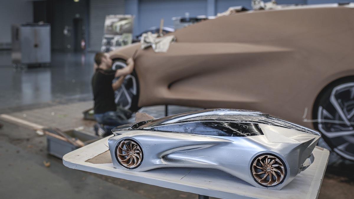 LexusUK's tweet photo. Have a vision, trust the process. A look behind-the-scenes at the making of the Lexus LF-30 Electrified concept. #LexusConcept https://t.co/7M0uSEA6fq