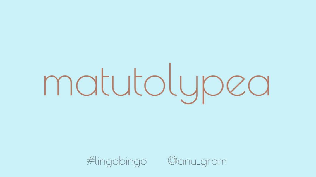 Another one from The Book of Human Emotions today'Matutolypea': morning sorrow, or waking up overcome with misery and a bad temperA word made for Mondays, if there ever was one #lingobingo