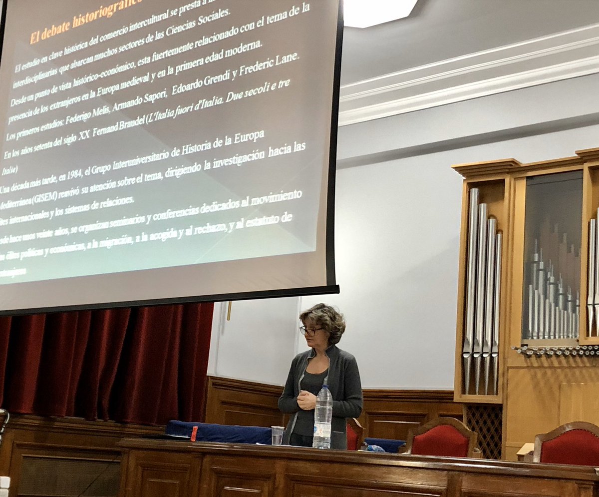 This morning at the <a href="/imfcsic/">IMF-CSIC</a> Angela Orlandi (Università degli Studi di Firenze), is presenting: ”Firenze e i suoi mercanti nell'interscambio economico culturale (secoli XIV-XVI)”.