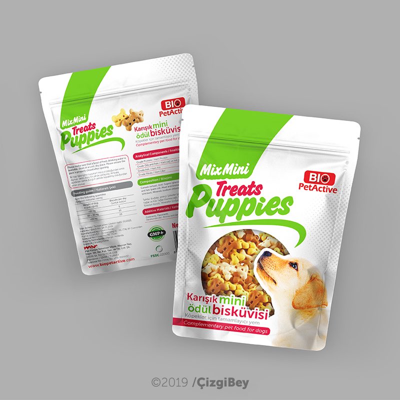 BioPetActive® Puppy Treats Yavru Köpek Ödül Maması Ambalaj Tasarımı

#biopetactive #puppy #treat #puppytreats #ödül #odul #ödülmaması #odulmamasi #packaging #ambalaj #packagingdesign #ambalajtasarımı #ambalajtasarimi #doypack #doypackdesign #puppydesign #petfood #petfooddesign