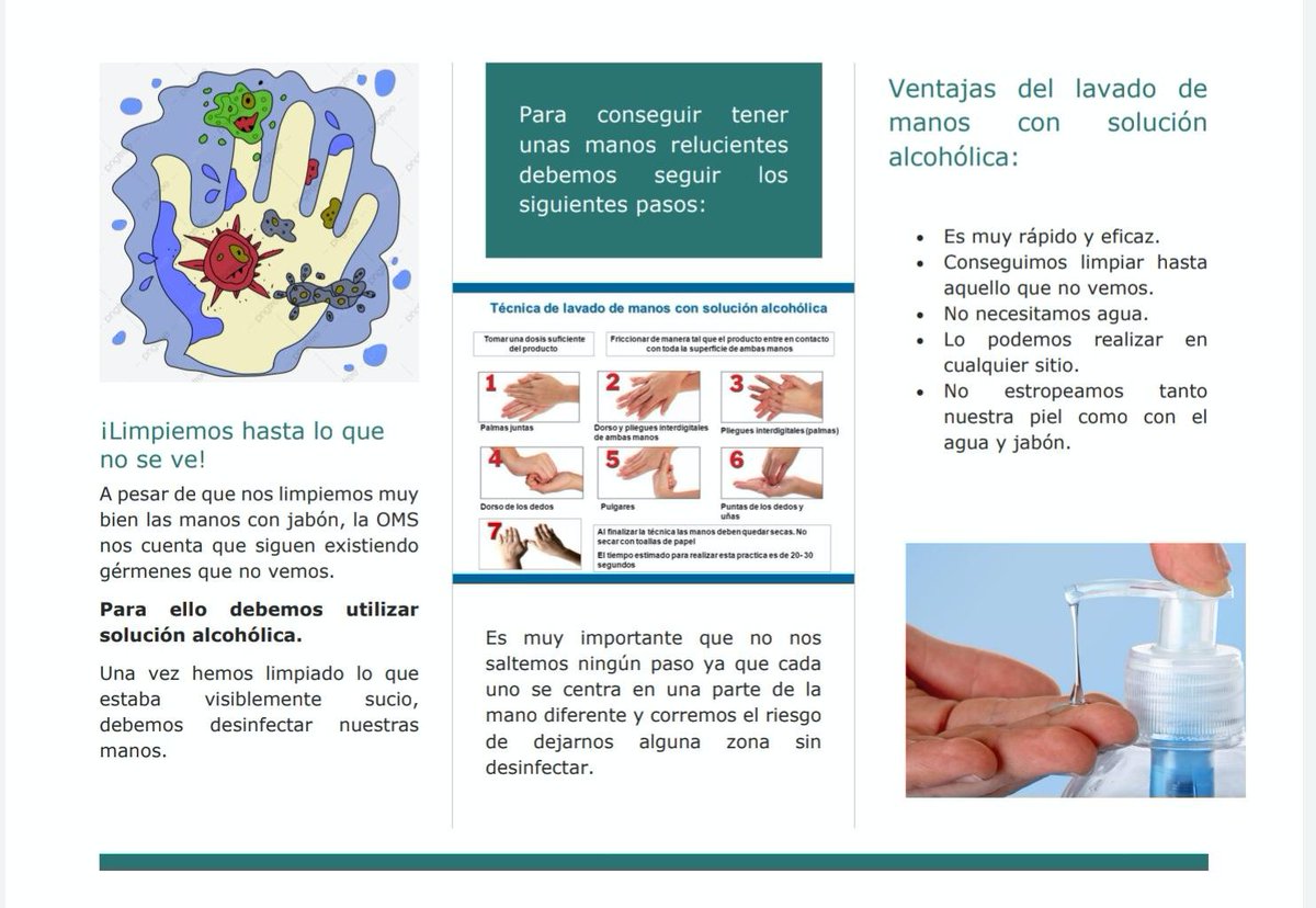 LavadodeManos3's tweet photo. En este tríptico encontrareis mas información interesante sobre el lavado de manos. https://t.co/0TbFGCkZnR