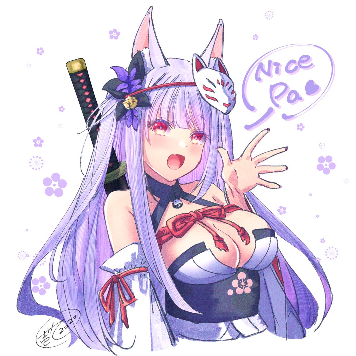 「パッ♡ #なつめ絵巻 」|壱十九 / illustratorのイラスト