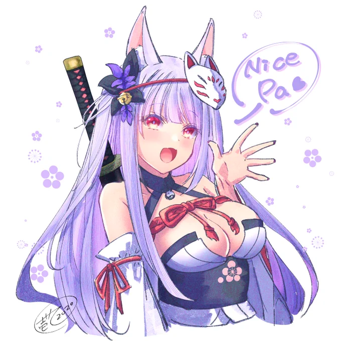 パッ♡ #なつめ絵巻 