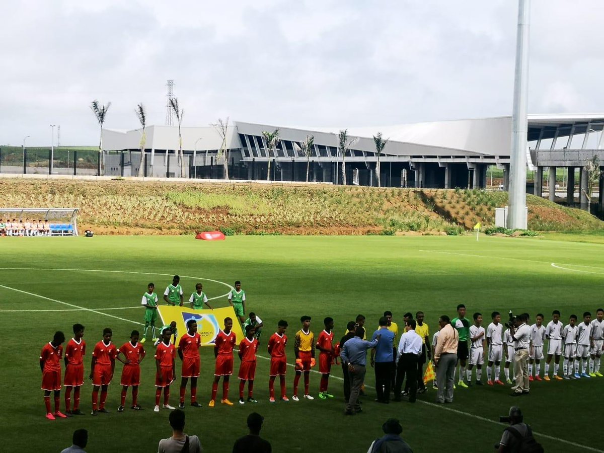 LFCSoccerSchool's tweet photo. #LFC International Academy Mauritius played its first official game on Friday as they welcomed Genbao Football Academy. Genbao were touring from China and provided a great test for the Reds. https://t.co/k6iRmD7Gt0