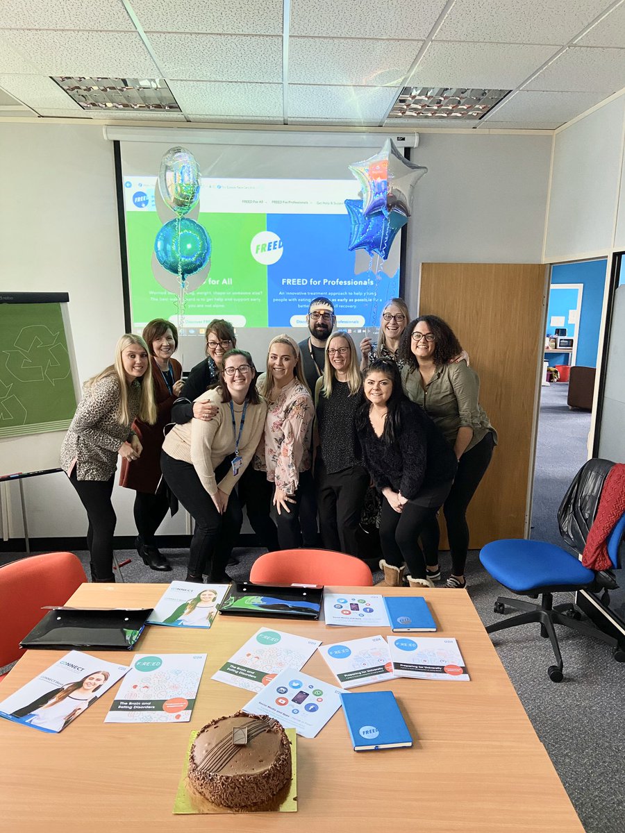 connectlypft's tweet photo. We are excited to announce the launch of our FREED Pathway (First Episode & Rapid Intervention for Eating Disorders) in the Connect West team π€ πππ @FREEDfromED #earlyintervention #eatingdisorderrecovery #eatingdisorders #anorexia #bulimia #communitytreatment https://t.co/nNp3YbkSqT
