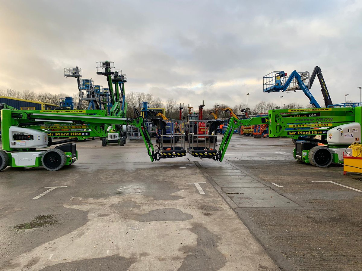 mrplanthireuk's tweet photo. We've got some new machines in stock! Get them on hire today from our Powered Access Division. Call 020 8887 1410.

#HR17 #PoweredAccess #Mrplanthire #Enfield #London #MondayMotivation #MondayMorning #Hire https://t.co/GNxCVoWylO