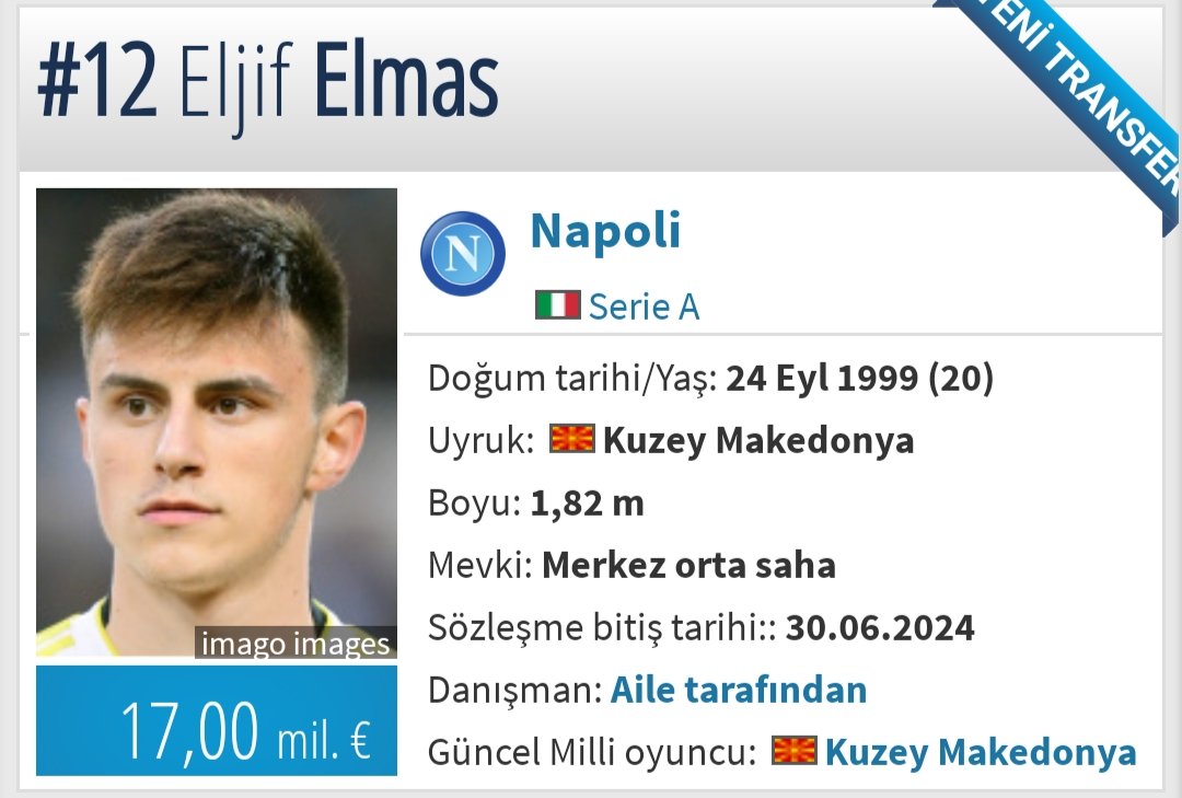 Fb'ye transfer 180 bin Euro. 
Fb'de 47 maç 4 gol 1 asist. 
Ne gördüyse Napoli 17 milyon Euro verdi ve sonuç; Napoli 15 maç 0 gol, 0 asist.
İşiniz gücünüz pislik ama millete çamur atmaktan geri kalmıyorsunuz. 
#EllerineVereceğiz