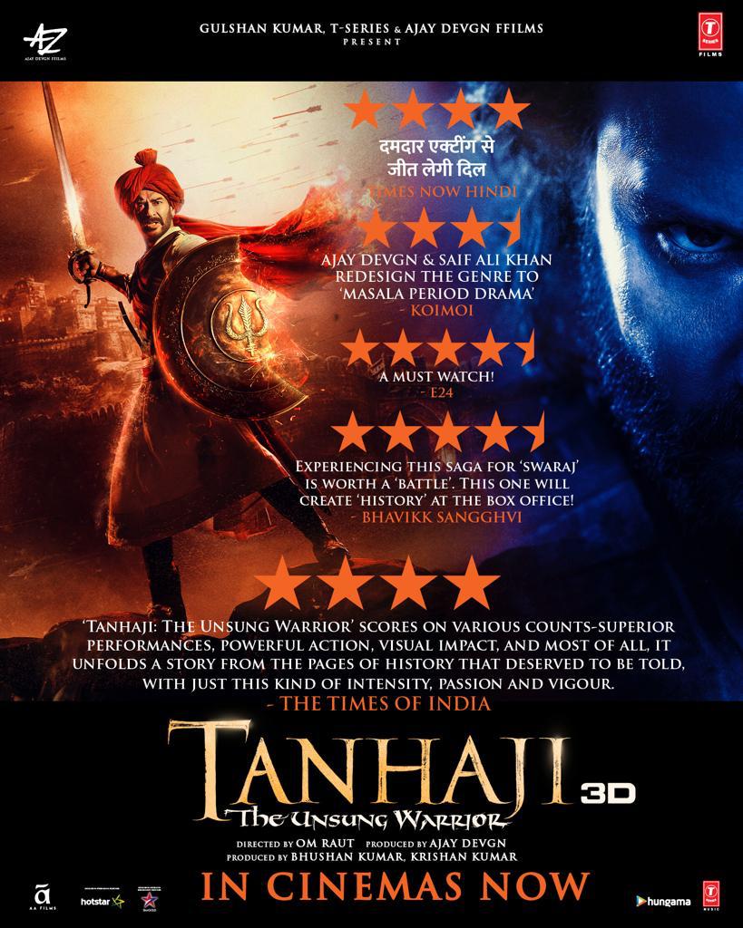 Adffilms Experience A Journey Of An Unsung Warrior From The Past In 3d Book Your Tanhajtheunsungwarrior Tickets Now T Co Tebwpiwfde T Co 8i0fiaak5r Tanhajiunitesindia Tanhajiwinshearts Ajaydevgn Itskajold