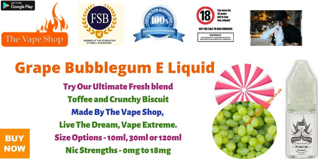 TheVapeShops's tweet image. Grape Bubblegum e liquid ➡️ ismade by The Vape Shop is a delicious blend of white #grape and bubblegum. 👉 A wonderful pleasure to vape this flavour!
🔞Get yours today: bit.ly/2FH2tuF
Install App: goo.gl/Ccc5eV
#grapebubblegum #eliquidApp #Vapeshop #vape