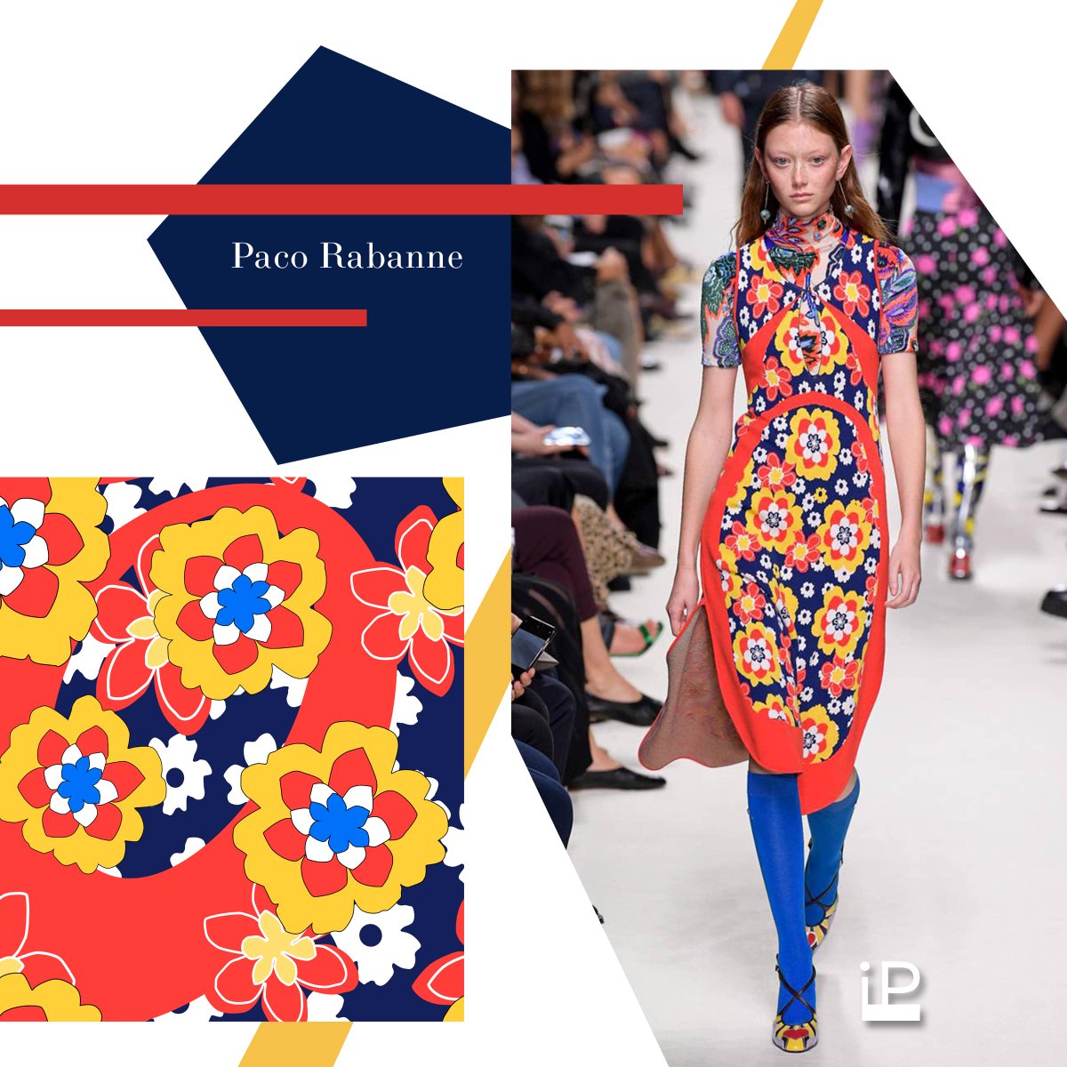 ipatterncom's tweet image. Paris Fashion Week made us feel little bit bohemian. Thanks to Paco Rabanne and Celine... If we look at the especially Paco Rabanne's show we can see the exact bohemian prints &amp;amp; patterns.Paco Rabanne used bold colors and groowy prints &amp;amp; patterns for SS20.
#patternforsale #pattern