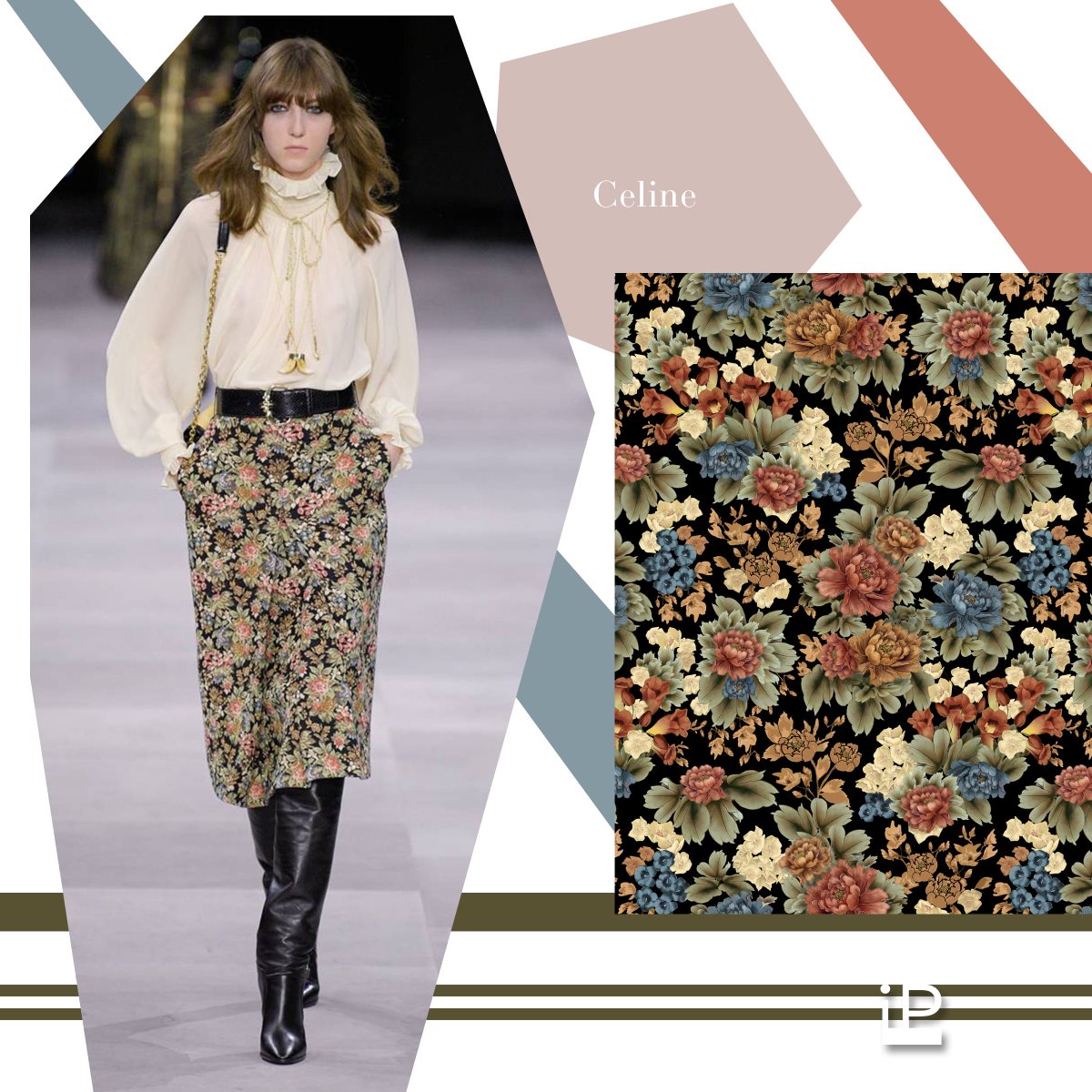 ipatterncom's tweet image. Paris Fashion Week made us feel little bit bohemian. Thanks to Paco Rabanne and Celine... If we look at the especially Paco Rabanne's show we can see the exact bohemian prints &amp;amp; patterns.Paco Rabanne used bold colors and groowy prints &amp;amp; patterns for SS20.
#patternforsale #pattern