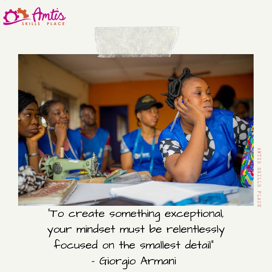 amtisworld's tweet photo. "𝗣𝗮𝘆𝗶𝗻𝗴 𝗔𝘁𝘁𝗲𝗻𝘁𝗶𝗼𝗻 𝘁𝗼 𝗗𝗲𝘁𝗮𝗶𝗹"
is a requisite skill for anyone who must be an outstanding Fashion Designer.
#MondayMotivation #Monday #Fashion #FashionBlog #FashionSchool https://t.co/p6FZsIKa40