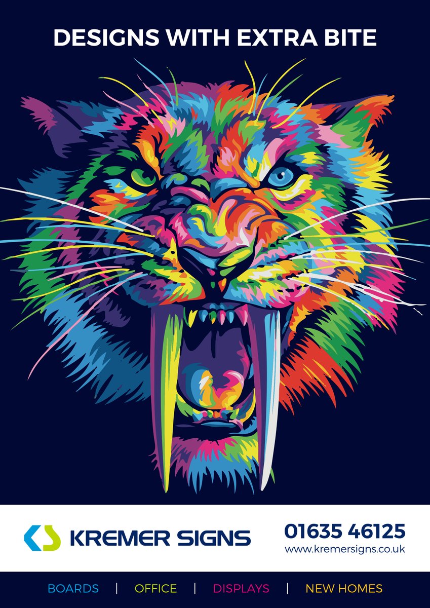 KremerSignsUK's tweet photo. 🐅 Designs With Extra Bite! 🐅

📞 01635 550022
📧 sales@kremersigns.co.uk

#KremerBoards #KremerOffice #KremerDisplays #KremerNewHomes #Boards #ForSaleBoards #Signs #Signage #EstateAgents #Supplier #KremerAnimals https://t.co/8qNEPh0FRv
