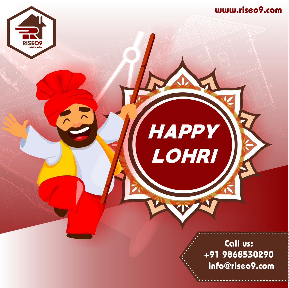 Riseo9_infra's tweet image. On this auspicious day of Lohri, I wish you to have all peace and prosperity, Let this festival brings endless happiness to you and your family, Wish you Happy Lohri!
.
.
.
#Riseo9 #addingvalues #happylohri2020