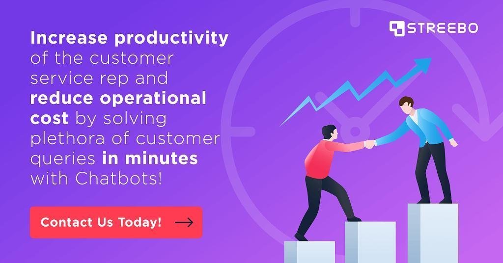 StreeboInc's tweet image. Facing difficulty keeping up with increasing customer queries? Handle customers with instant support, round the clock with #Chatbots! bit.ly/2tSdkPC

#RetailBot #AI