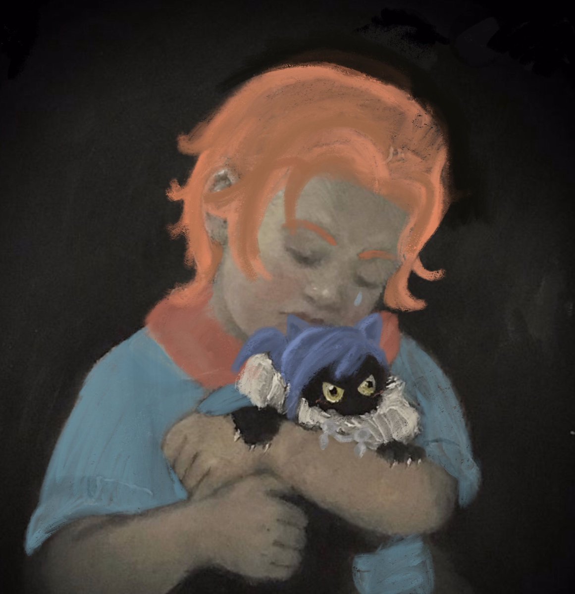 natendo_art's tweet photo. My contribution to the angy cat Felix memes....
Vanessa Stockards cat paintings were just begging to be made into a meme 😂

#sylvix #angycat #felixhugofraldarius #sylvainjosegautier #fe3hmeme #fe3h #vanessastockard #catfelix #edit #catmeme https://t.co/g8SnfHlClB