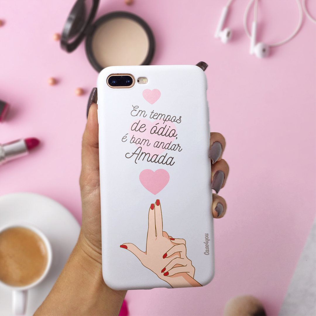 case4youoficial's tweet image. 😉 Recadinho pra vocês, mores! 💖🔫
.
✅{Capa Case Colors Branca Amada} #case4youoficial #casecolors #colors #usocase4you #customcase #welovecase #lovecase4you