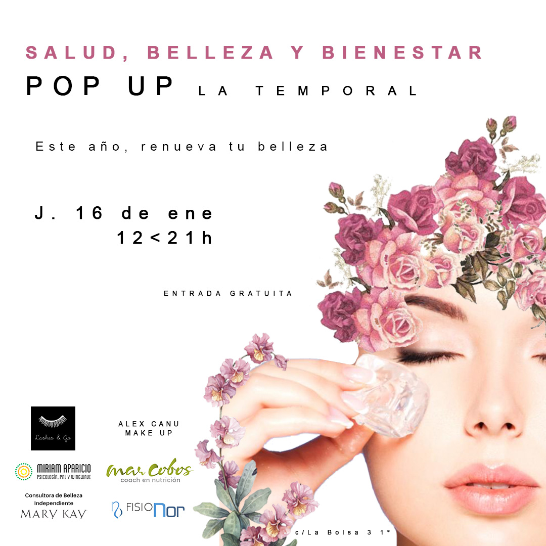 LaTemporalMLG's tweet photo. Os esperamos este jueves en nuestra #PopUp de salud, belleza y bienestar desde las 12 hasta las 21h. 

A lo largo del día tendremos diferentes charlas a las que puedes asistir de manera gratuita.

Ponte en mano de los profesionales y renueva tu belleza ¿te lo vas a perder? https://t.co/kKCNjn9AVz