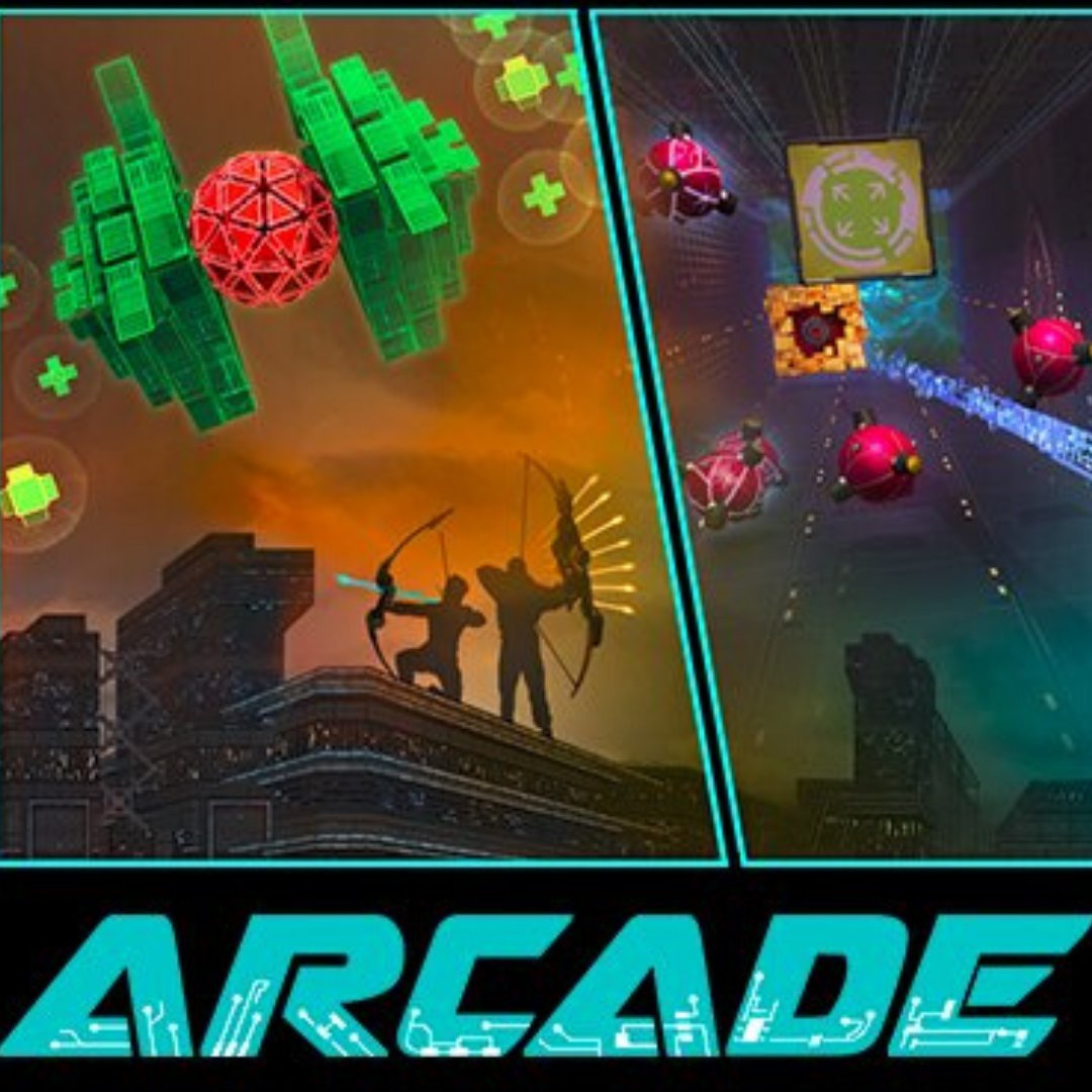 StarCommandLDN's tweet photo. Our game of the week is Arade Saga! Take on the role of a sentient being in this game and find out if you'll survive against the A.I. Overlords? If you want a game that test your free thinking, then this is the one for you! #VRgaming #arcadesagaVR https://t.co/n6gl6gp34j