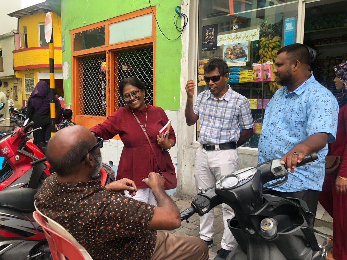 Simwarr's tweet photo. #މާލެއަށްޝިފާ
#Agenda19Rashah #Shifa4Mayor
#MaleAhShifa #MDPPrimary
@SifaMohammed https://t.co/zJhr8uyeXK