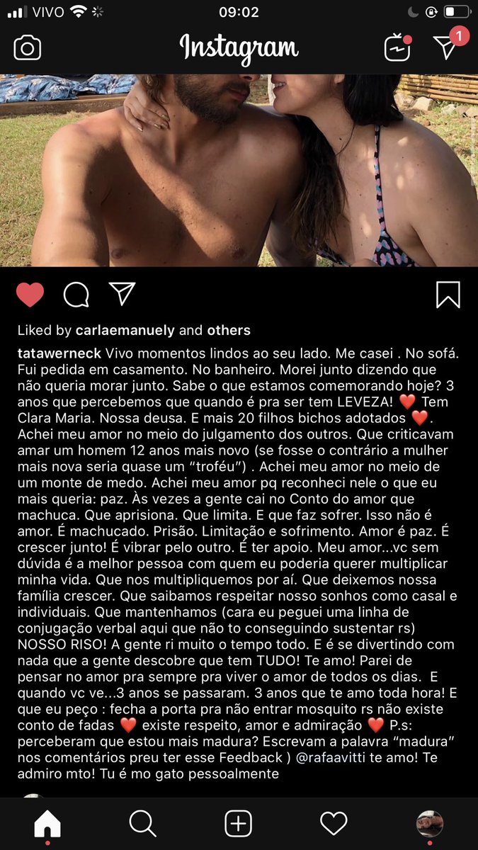 itsgabidu's tweet photo. nossa tata werneck...... https://t.co/tsjJazw3ME