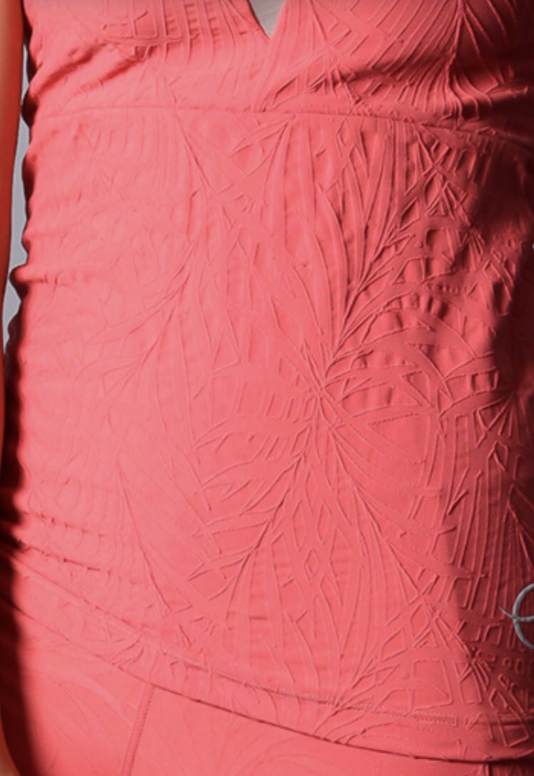 DC_DanceCorps's tweet photo. I invite you to see the beautiful detail in these Coral Carol leggings and the Livia long top! The quality of this fabric is indescribable! See these and other new arrivals on our website https://t.co/OYAEjMDglK. #activewear #beautiful #comfy #greatforyourworkouts https://t.co/6WAI3cxIiC